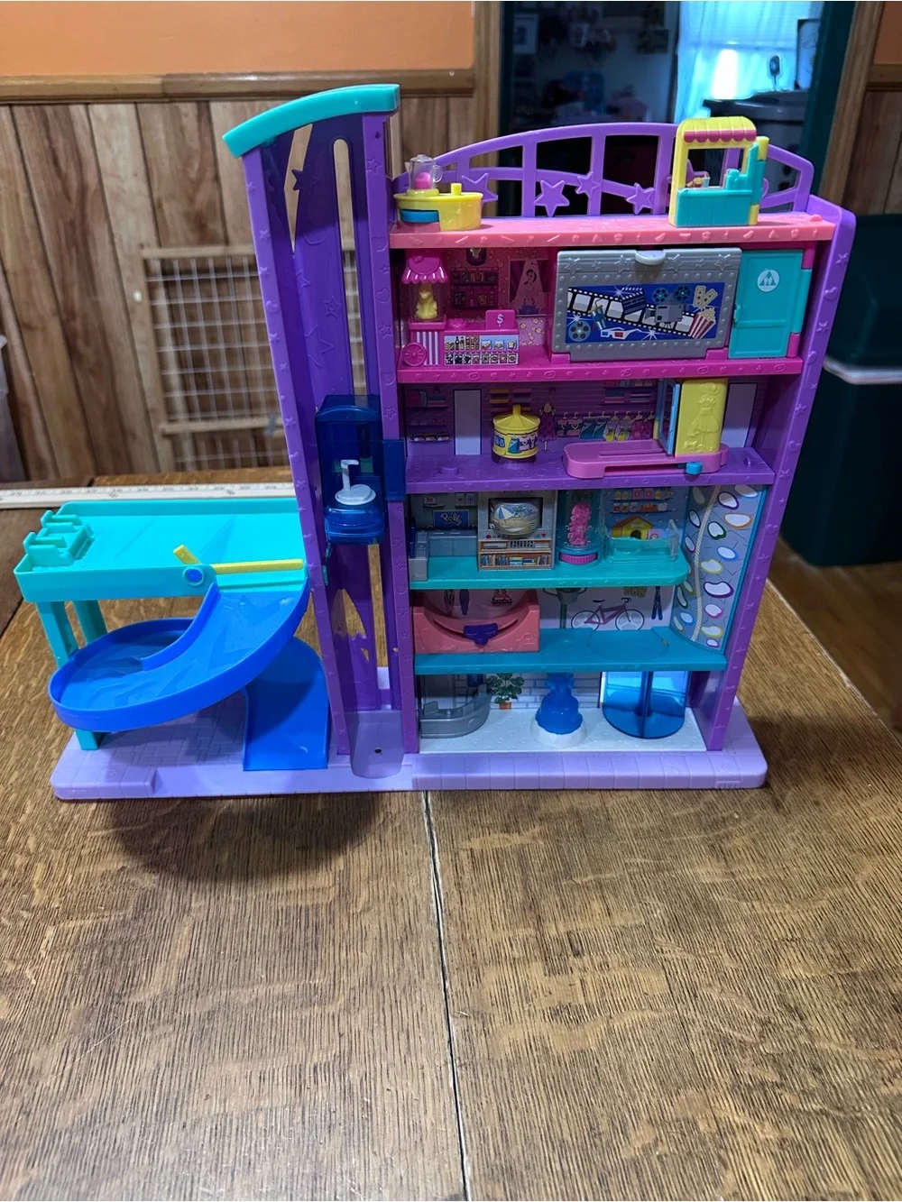 Polly Pocket Pollyville Mega Mall playset by Mattel
